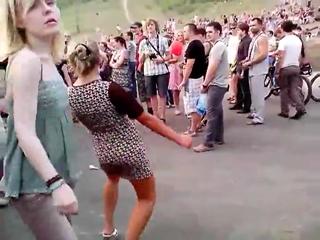 Girl On Drugs Dancing