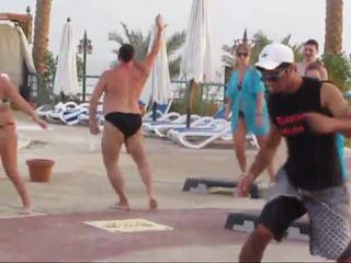 Funny Fat Guy Aerobics