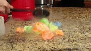 Liquid Nitrogen Balloon Babies!!