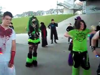 Cybergoth Dance Party!!