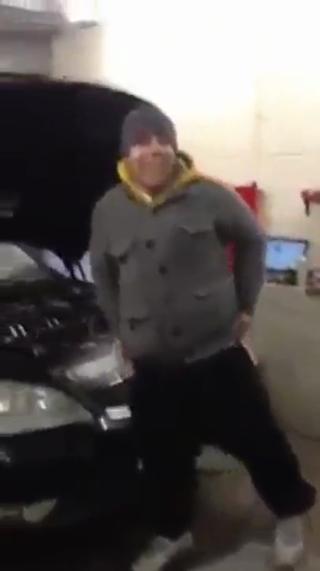 Compressed air prank