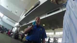 TSA Harassing Trying To Search Man AFTER Flight!
