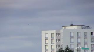 Amazing UFO Stalked by Police Helicopter!