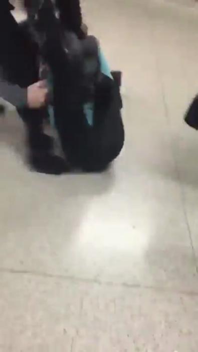 1 Teacher VS 2 Students Real School Fight