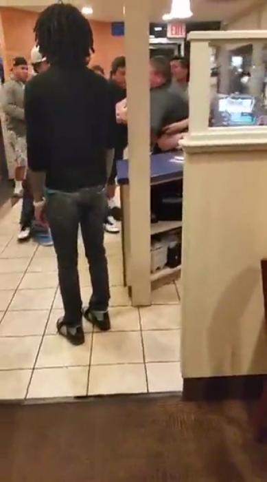 Fight Breaks Out In An IHOP