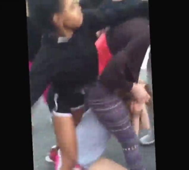 Young Crazy Girls Hood Fight!