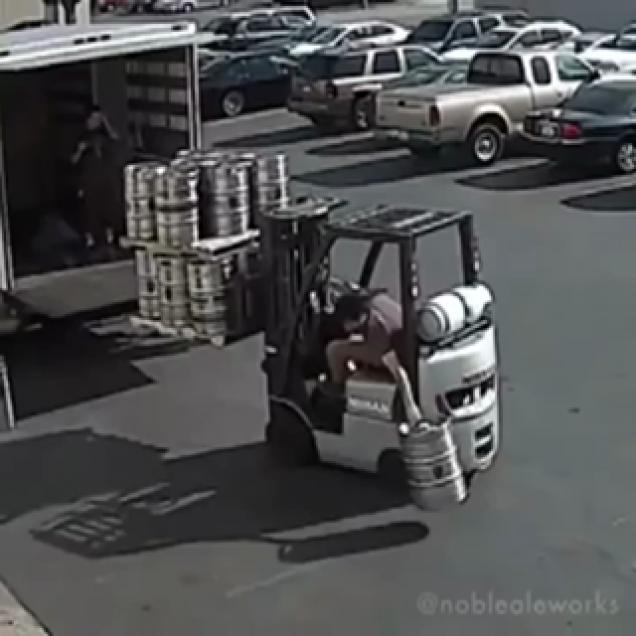 Fork Truck Driver Win!