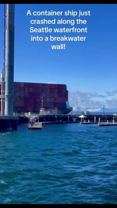 Container Ship Crashes