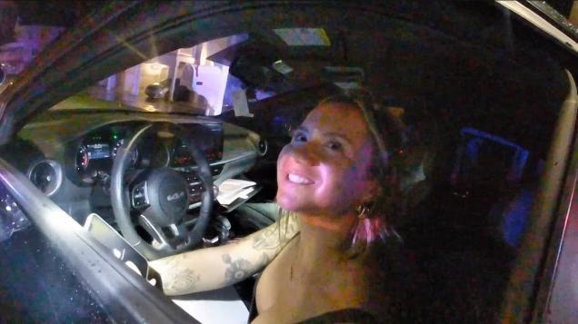 OnlyFans Model Complains Her Recent Boob Job Surgery Makes Field Sobriety Tests Harder