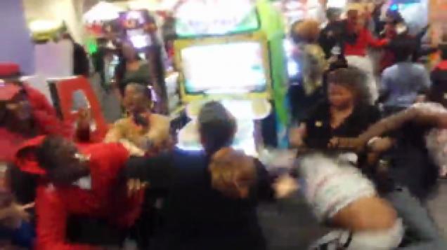 Brawl At Chuck E. Cheese