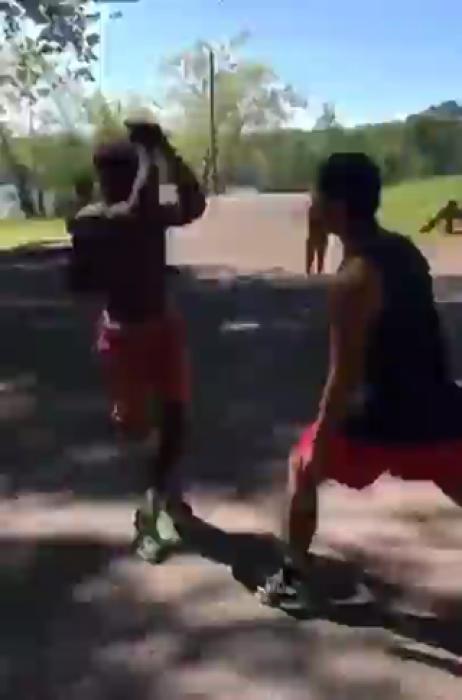 Surprise Backfist Knockout