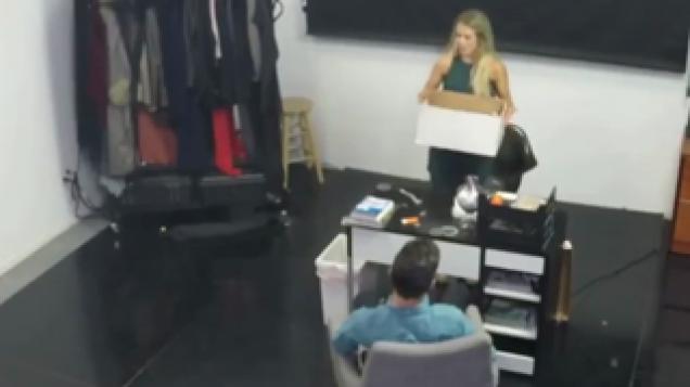 Woman accidentally stripped naked -