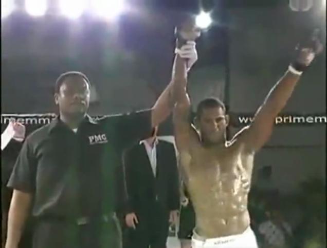 MMA Fighter Pukes a Ton of Blood After Win