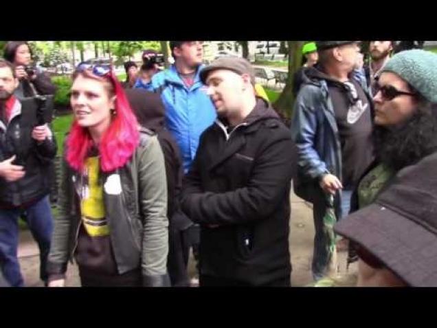 ANTIFA Member Gets Knocked Out By Conservative In Portland
