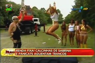 TV Show, panties resistence test.