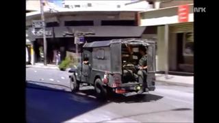 Norwegian War Correspondent Doesn't Even Flinch in Crossfire