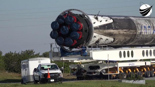 SPACEX - Booster 48 Transport - Wow Video | eBaum's World