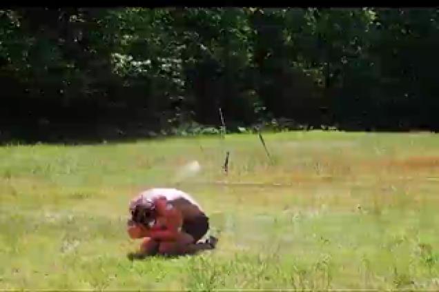 Bodybuilder Vs 1000 Paintballs Wtf Video