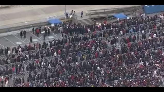 Massive Maga Crowd: Huge President Trump Fans Ahead of Wildwood, Nj ...