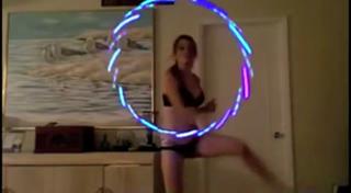 Hula Hoop Girl With Crazy Skills