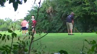 Golf prank gone wrong
