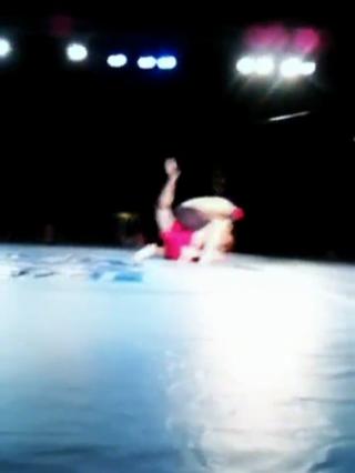 ginger gets whooped in mma