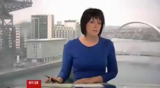 On Air Reporter Has A Bad Day