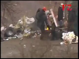 Ukraine Sniper Caught on Tape:Police Sniper Shoots at Protesters