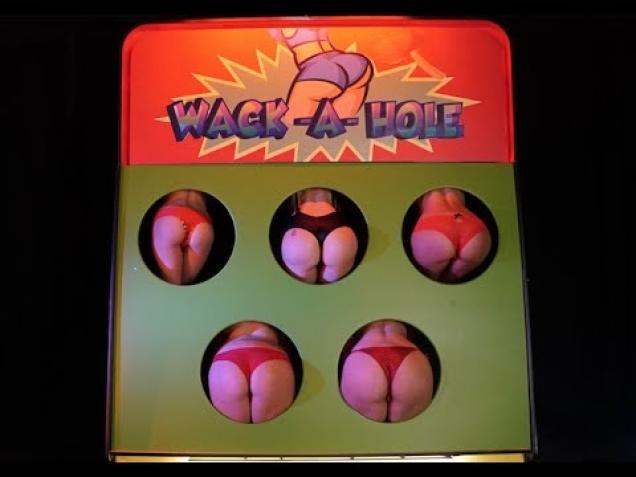 Giant Wack A Mole Arcade Game For Hot Girls Butts.