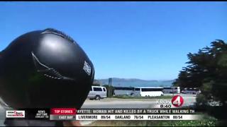 Biker, Angry At Being Filmed, Gets A Dose Of Instant Karma