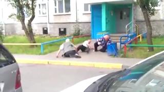 3 Way Drunken Old Man Fight - Video | eBaum's World