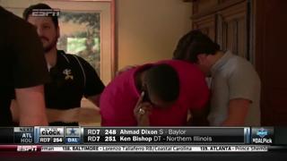 Michael Sam Reacts to Being Drafted by the Rams
