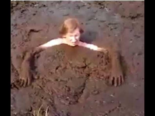 stuck in quicksand
