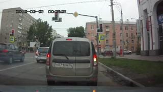 Instant Serving Of Karma For Impatient Driver