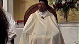 Priest Caught Fapping In Church!