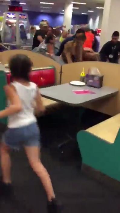 All out Brawl Erupts at a Chuck E. Cheese’s