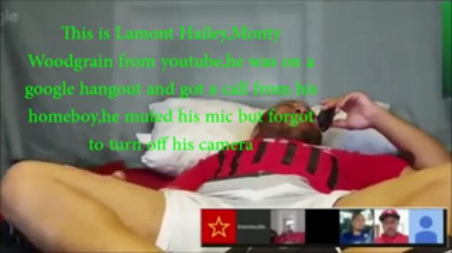 Lamont Hailey Forgot To Turn Off His Camera