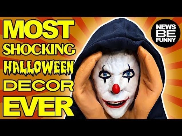 Most Shocking Halloween Decorations Ever - Creepy Video | eBaum's World