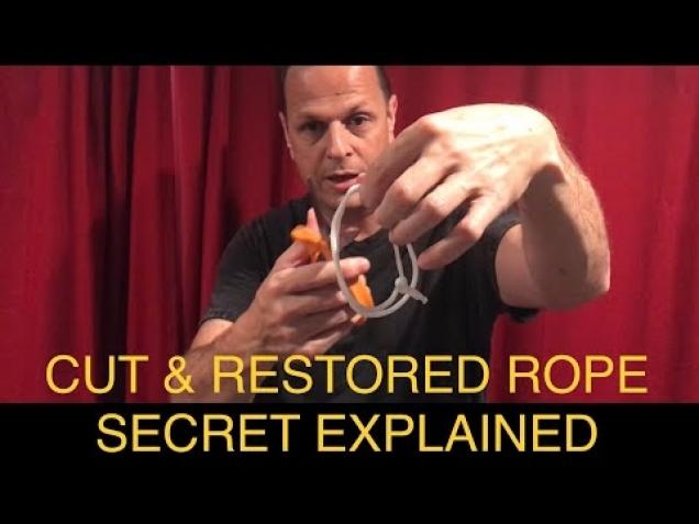 Cut And Restored Rope Trick Explained Wow Video Ebaum S World