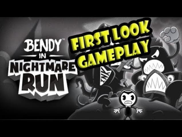 bendy in nightmare run game