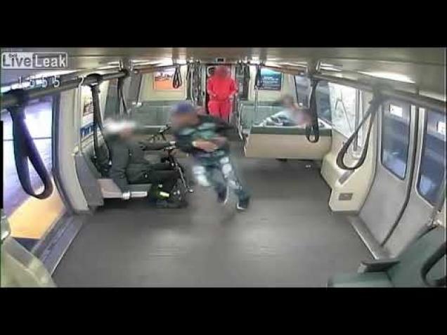 Surveillance Video From A BART Train Shows How Quickly Someone Can ...