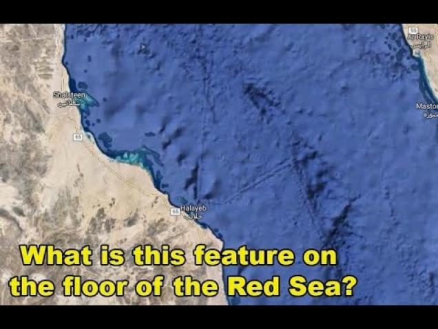 Strange 1000 Mile Long Anomaly On The Floor Of The Red Sea