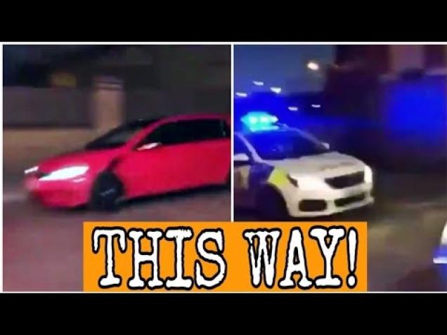 Bystanders Send Police The Wrong Way During Car Chase Video Ebaum S World