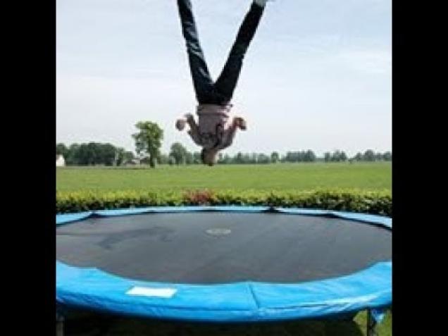 Funny video - Funny Trampoline Fails Compilation - Video