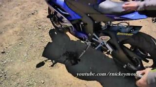 Nasty Motorcycle Crash