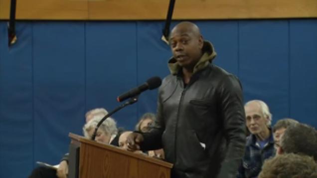 Dave Chappelle talking about police action