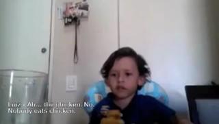 Boy Explains To Mom Why He Doesn't Want To Eat Octopus