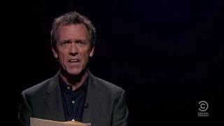 Hugh Laurie And Stephen Colbert Recite Obscenities