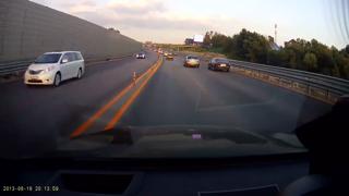 Driver Gets Literally Catapulted Out of Her Car During a Crash