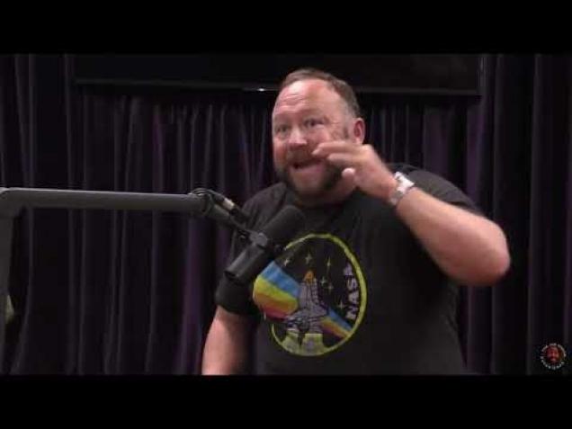 Alex Jones Joe Rogan Animation